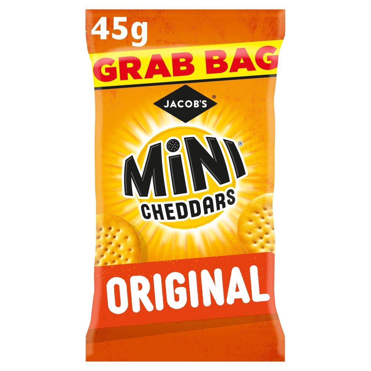 Mini Cheddars Original Snacks Grab Bag