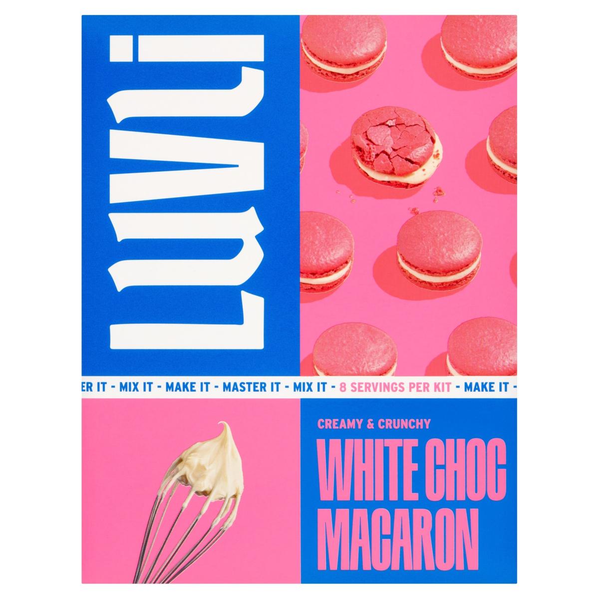 Creamy & Crunchy White Choc Macarons