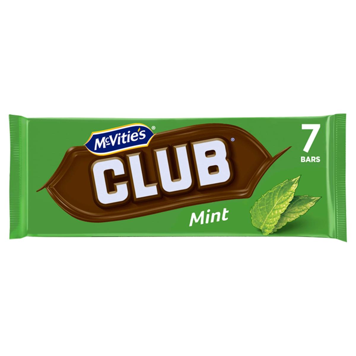 Club Mint Biscuit Bars