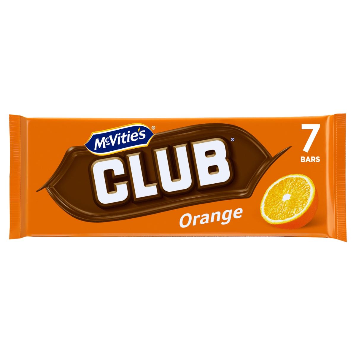 Club Orange Biscuit Bars