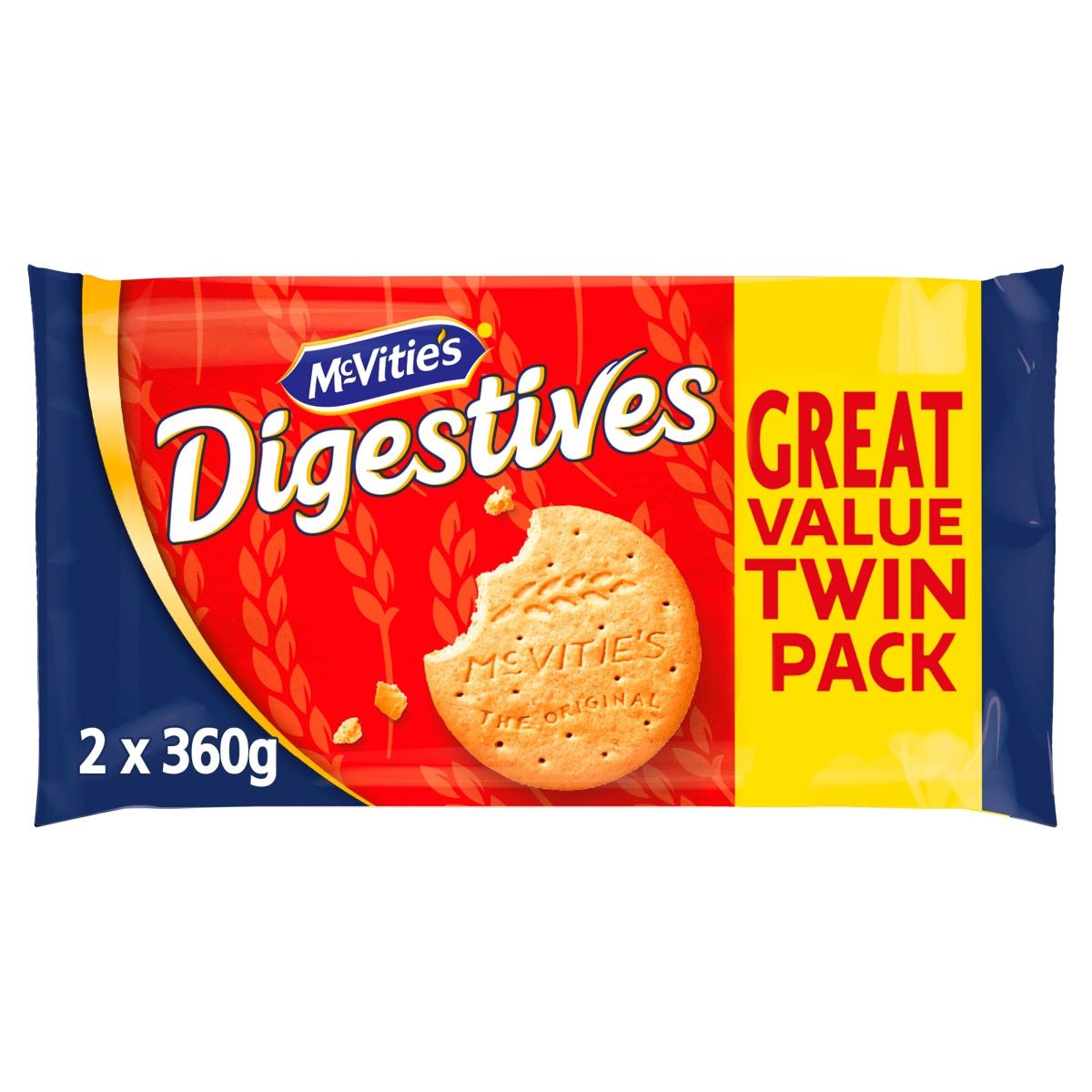 Digestives The Original Biscuits Twin Pack