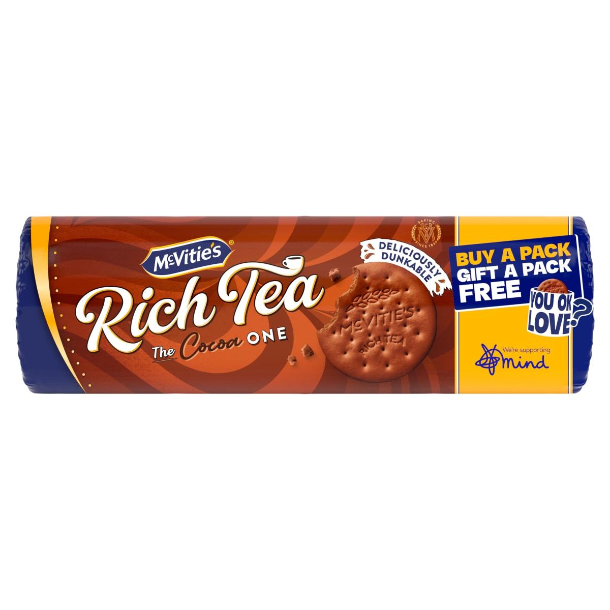 Rich Tea Cocoa Biscuits
