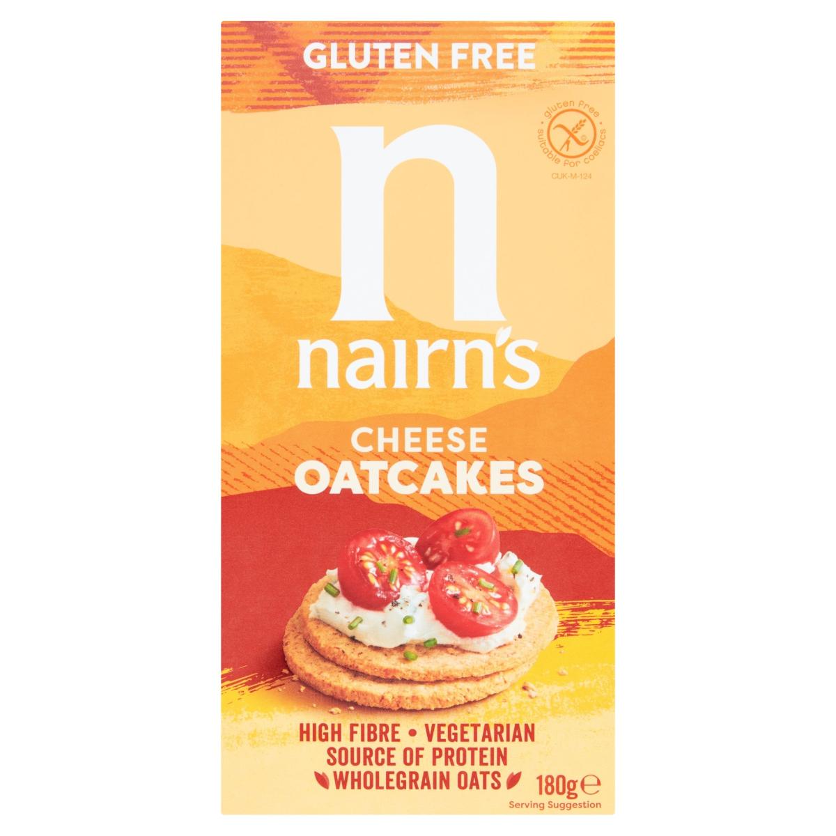 Gluten Free Cheese Oat Cakes