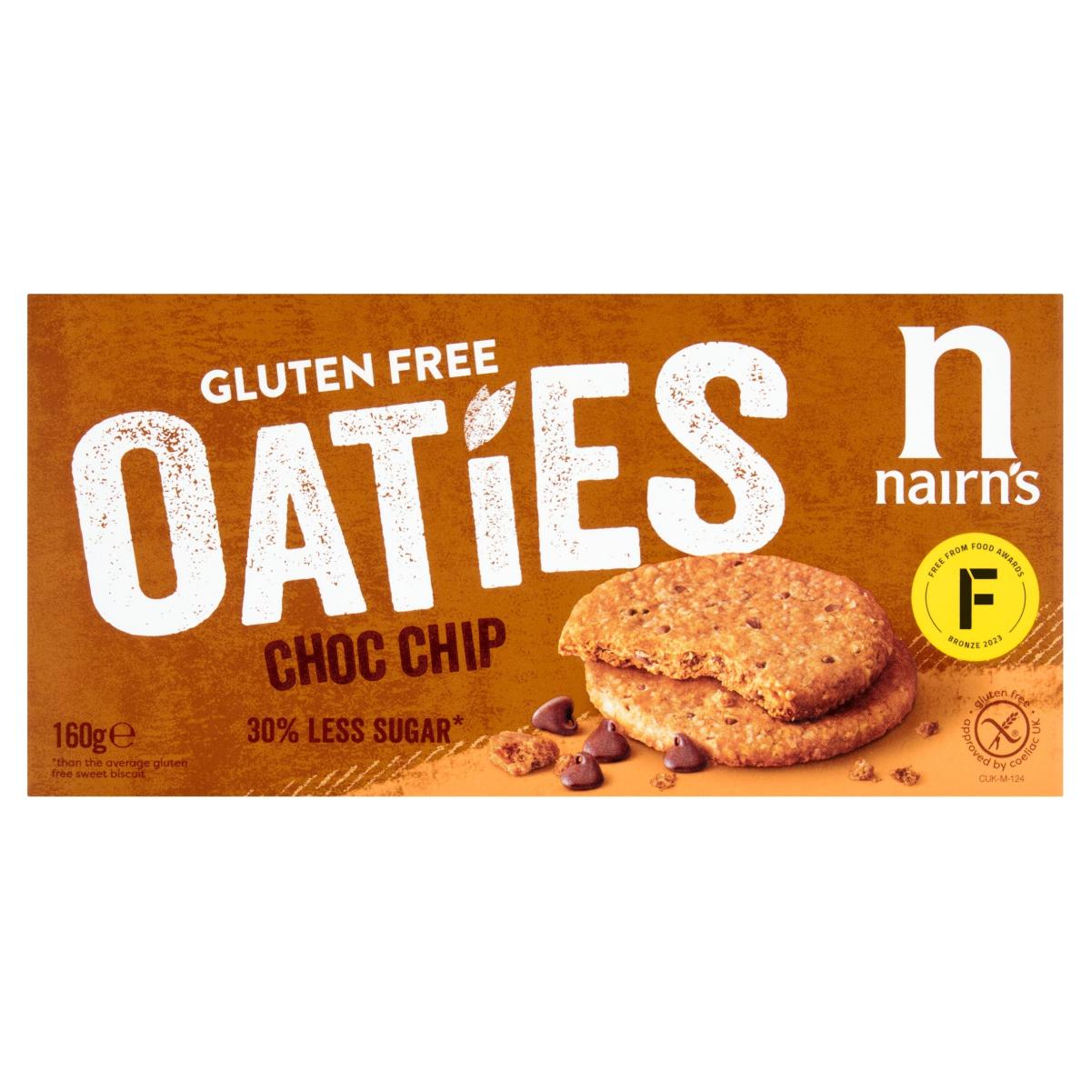 Gluten Free Oaties Chocolate Chip Biscuits