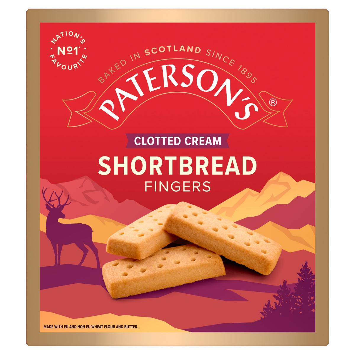 Clotted Cream Shortbread Fingers