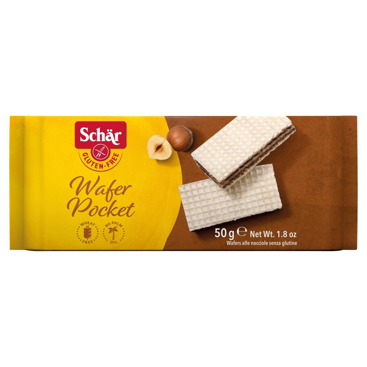 Gluten-Free Wafer Pocket Hazelnut Cream