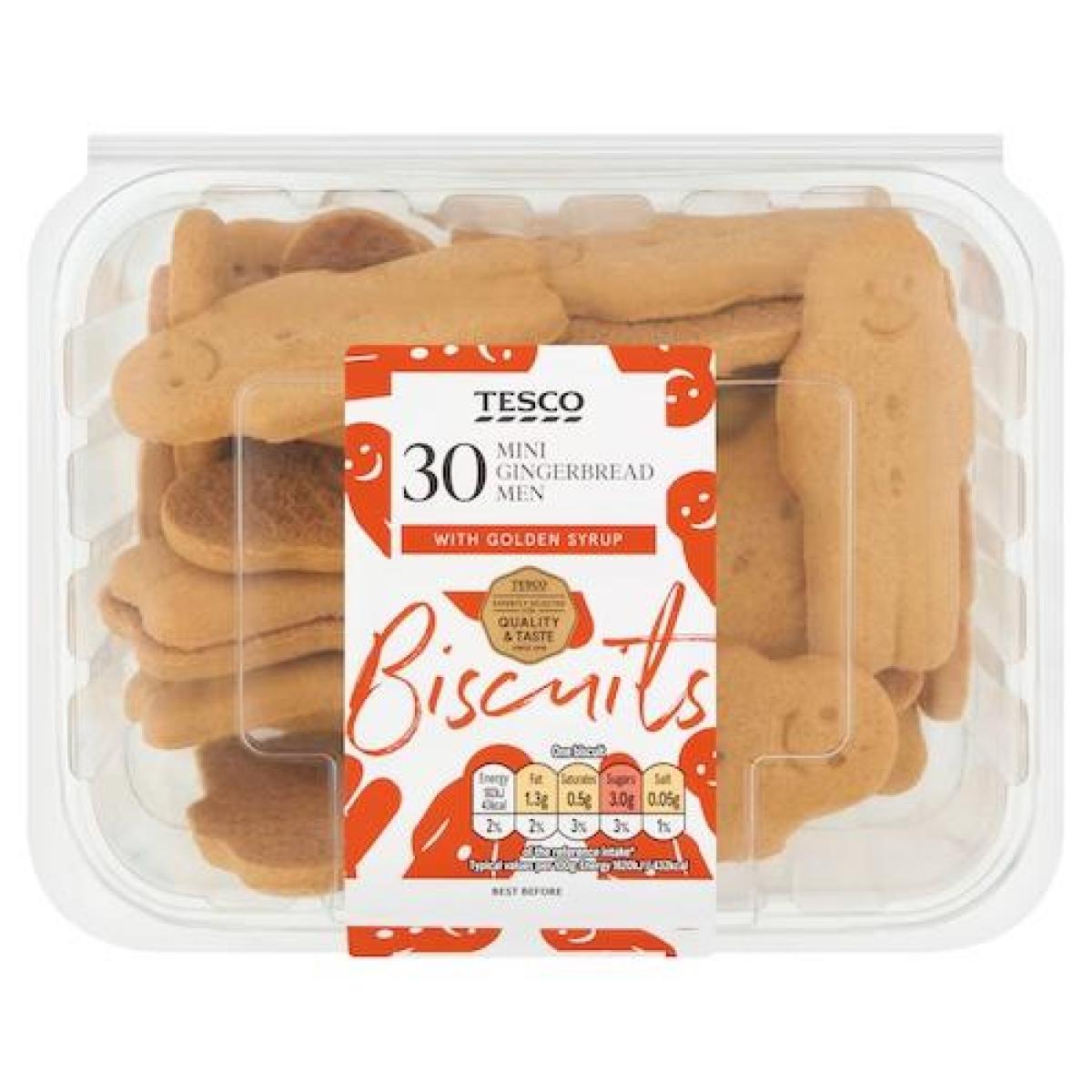 30 Mini Gingerbread Men