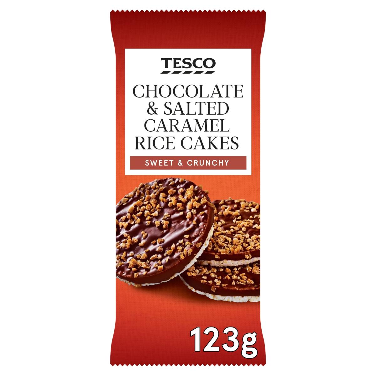 Chocolate & Salted Caramel Rice Cakes