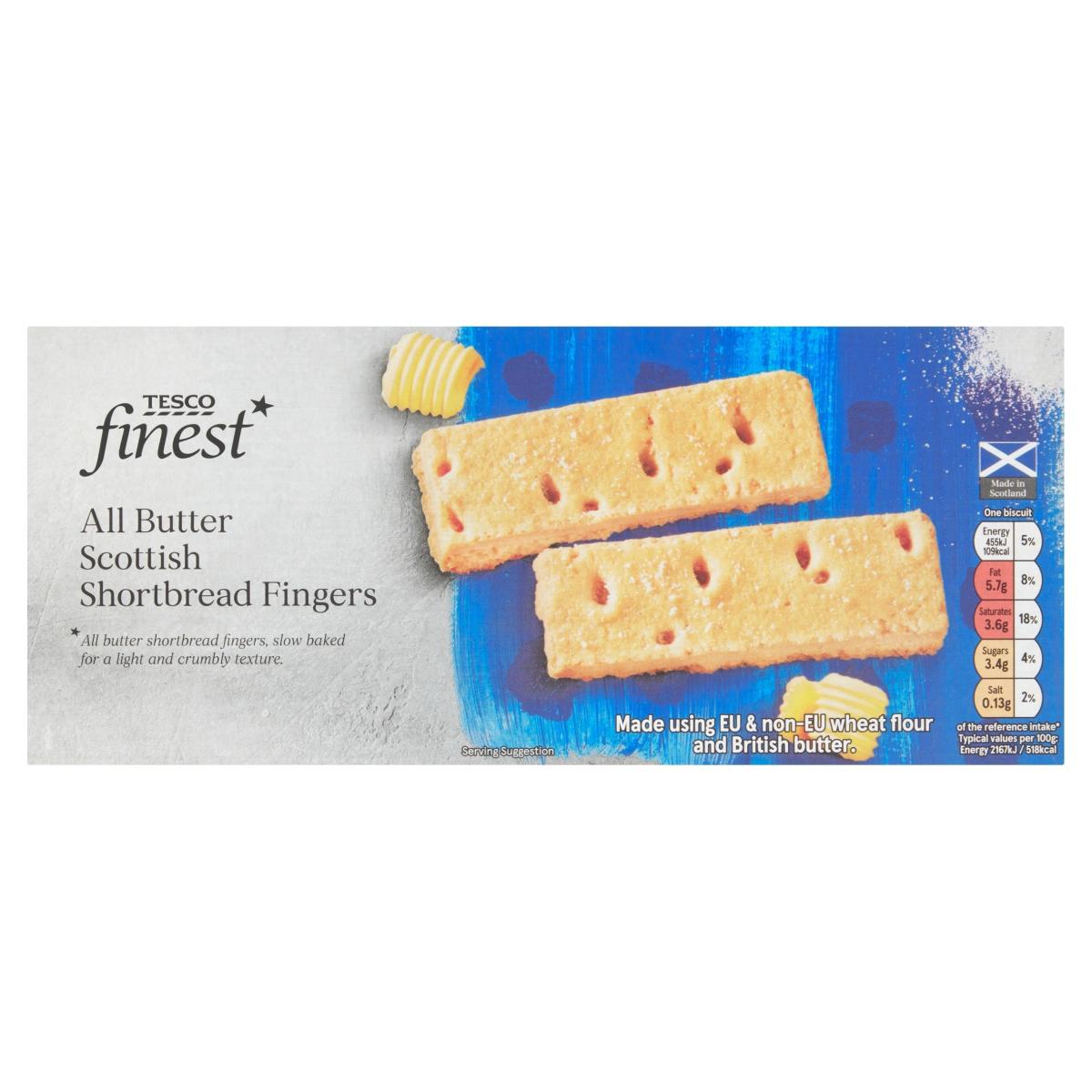 Finest Scottish Shortbread Fingers