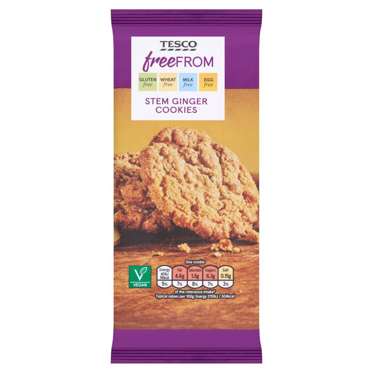 Free From Stem Ginger Cookies