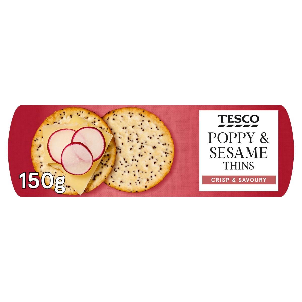 Poppy & Sesame Thins