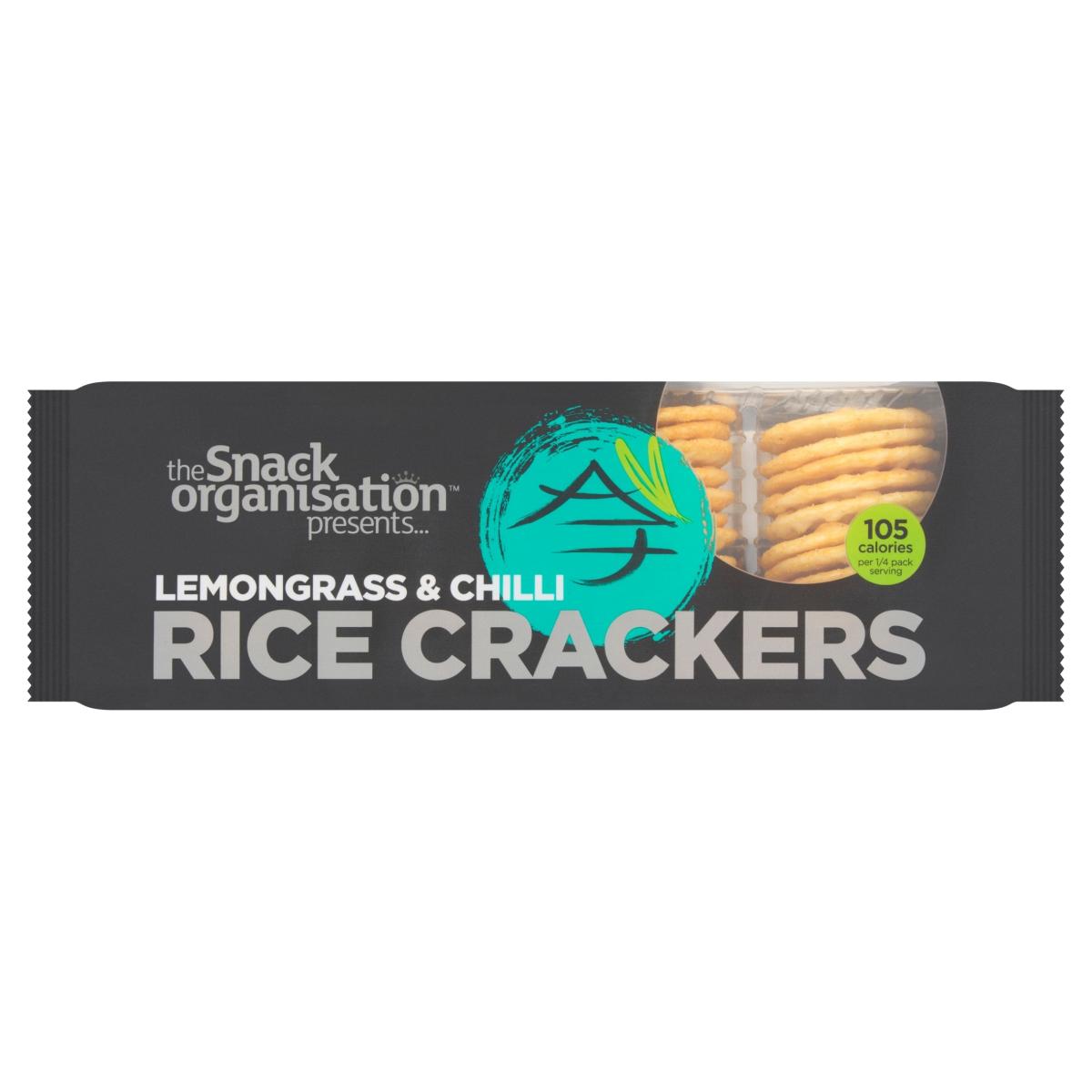 Lemongrass & Chilli Rice Crackers