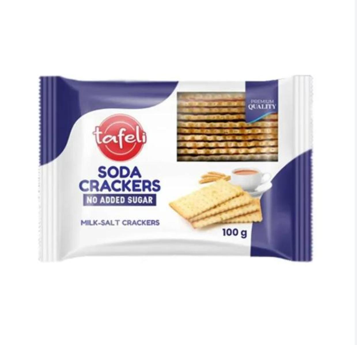 Soda Crackers No Added Sugar