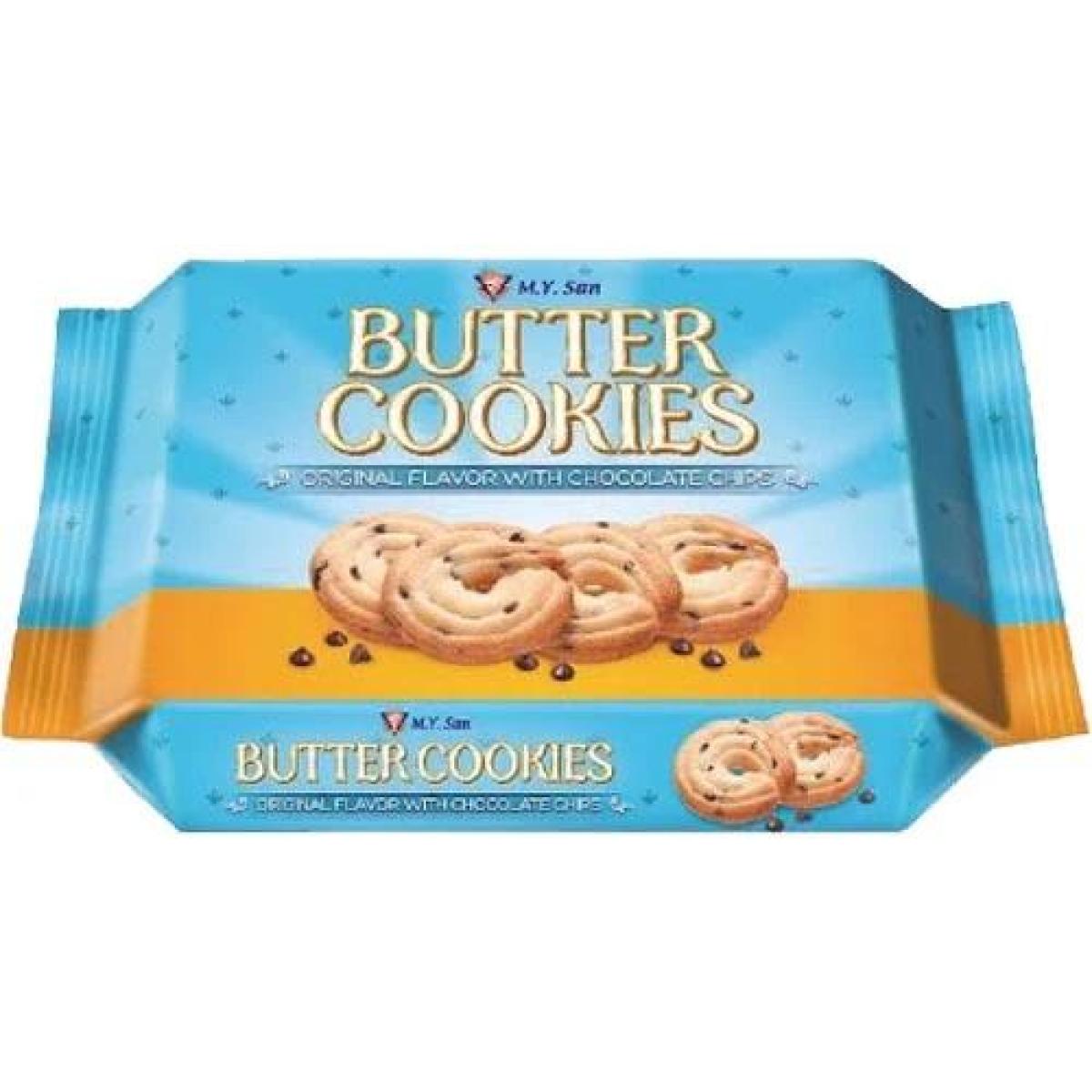 Butter Cookies With Chocolate Chips
