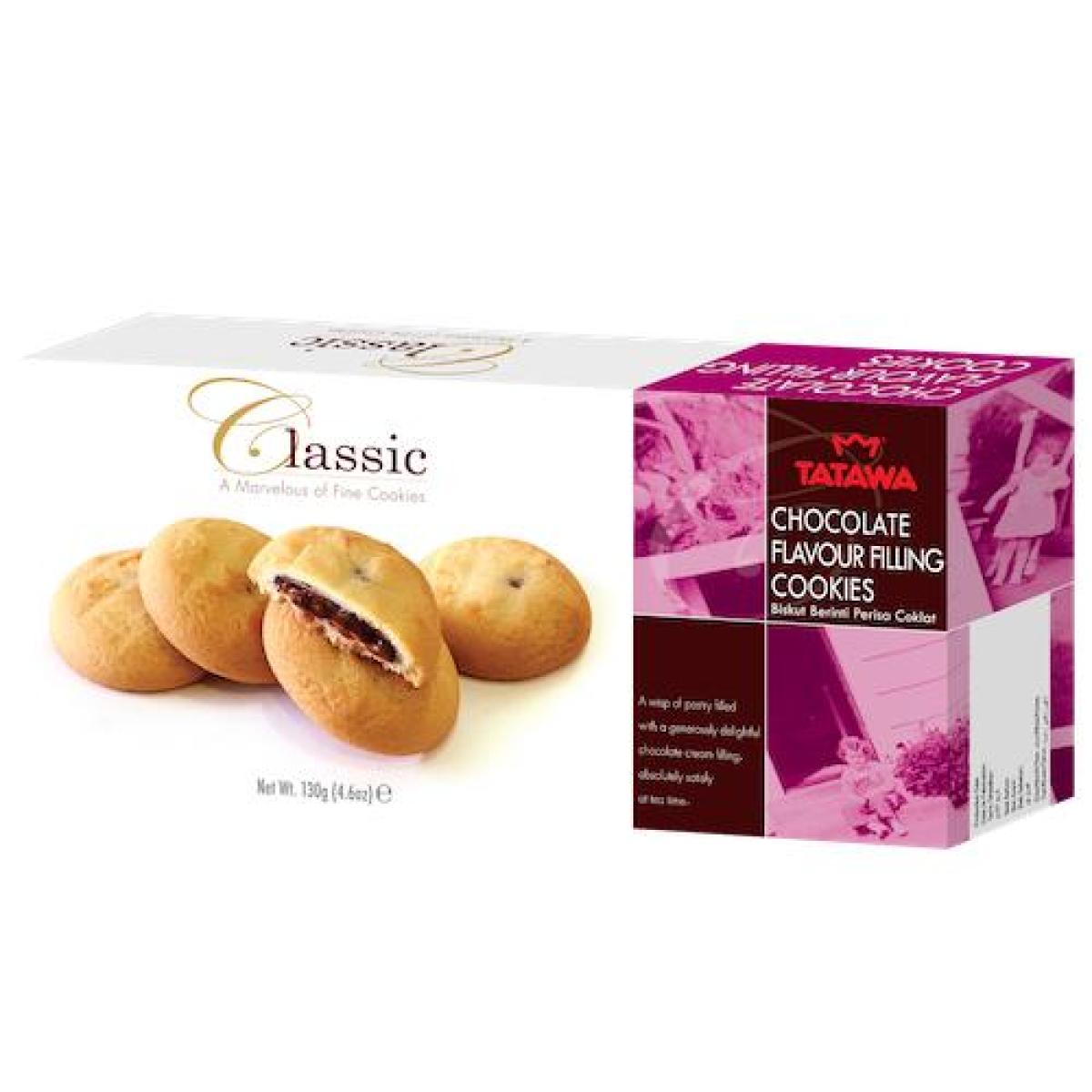 Classic Chocolate Cream Filled Cookies