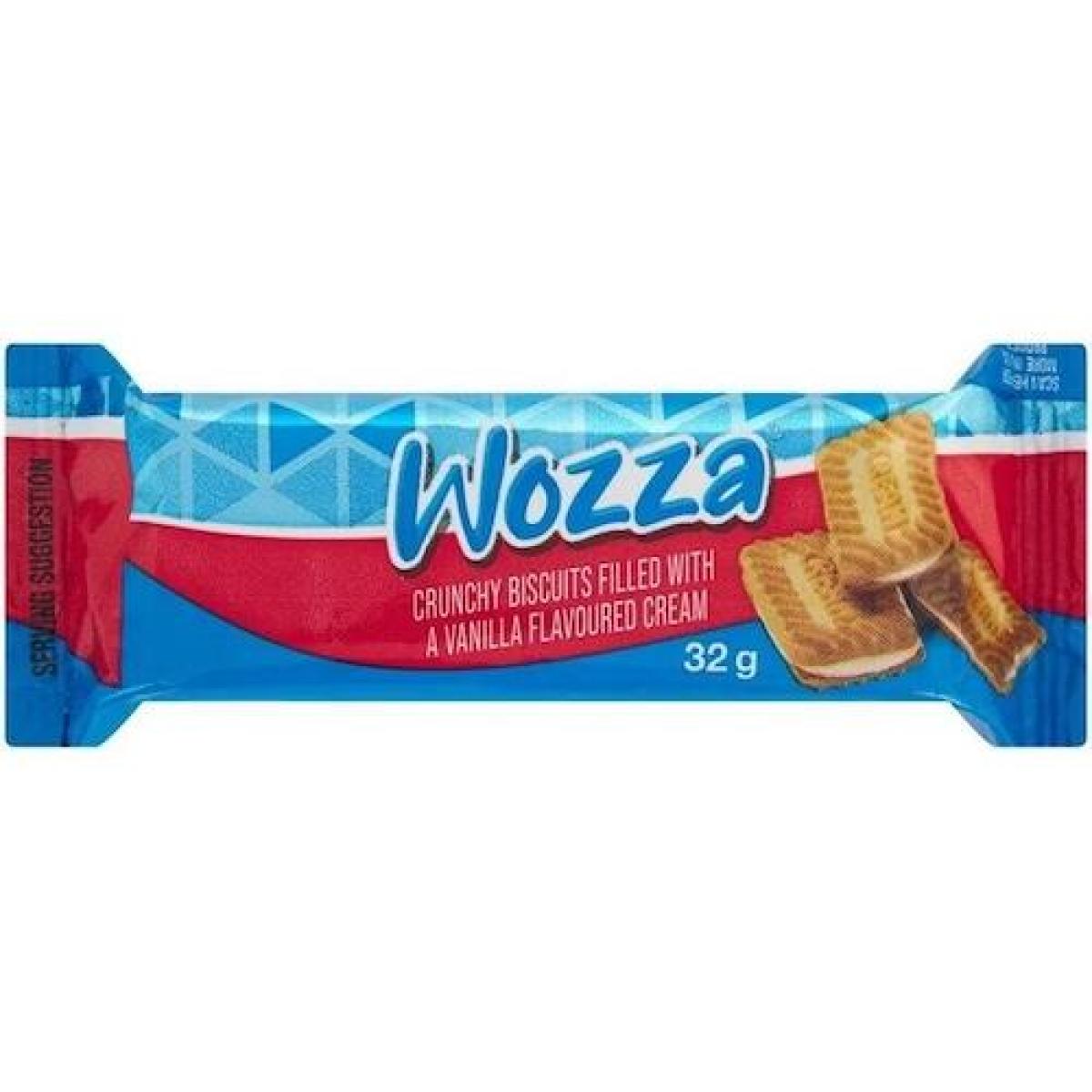 Wozza Cream Biscuit Vanilla