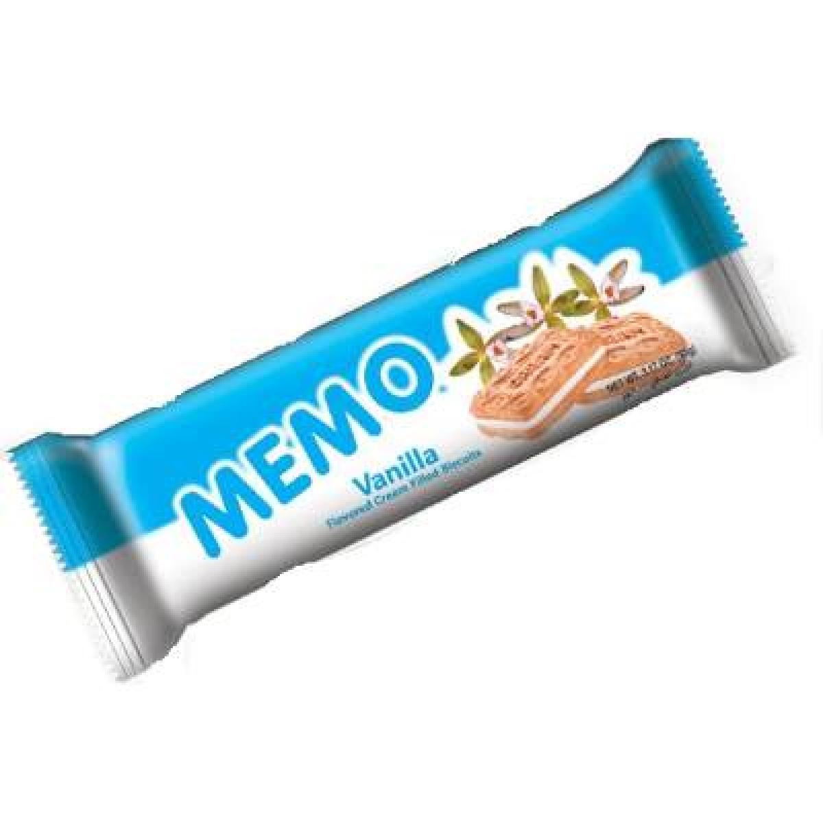 Memo Vanilla Flavoured Cream Biscuits