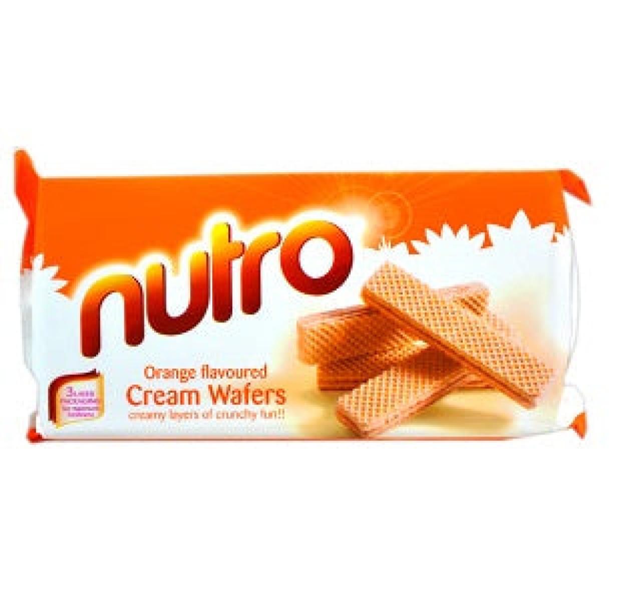 Family Choice Cream Wafers Orange