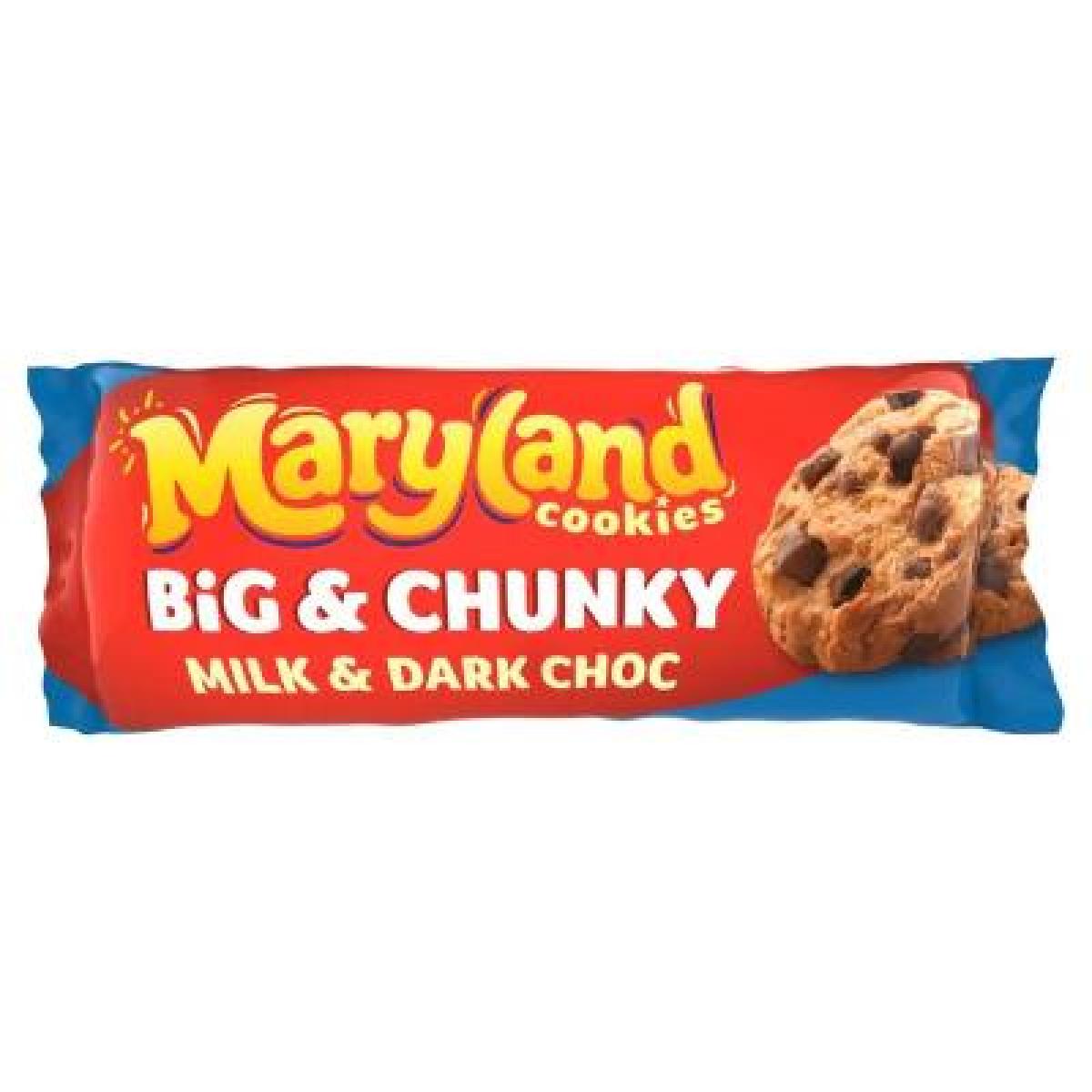 Cookies Big & Chunky Milk & Dark Choc