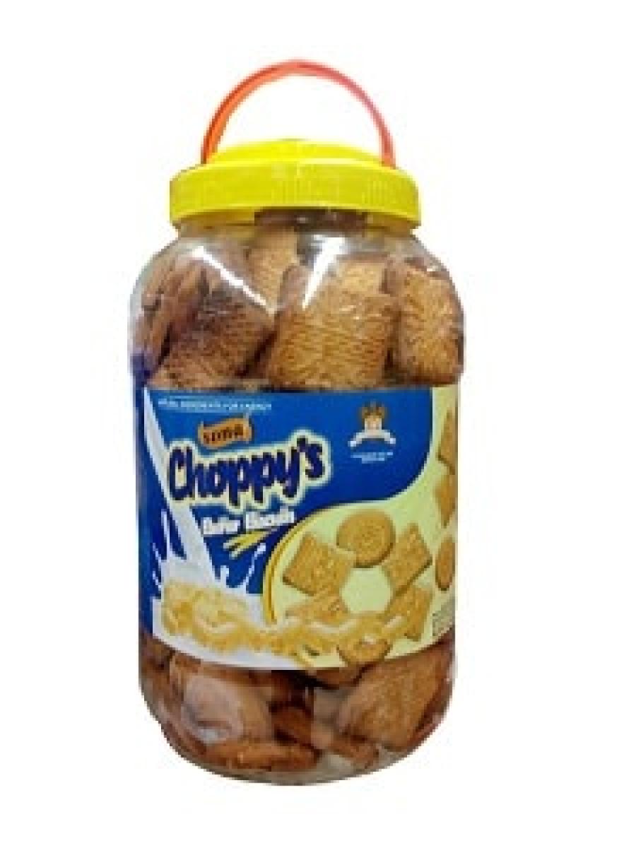 Choppys Butter Biscuits Jar