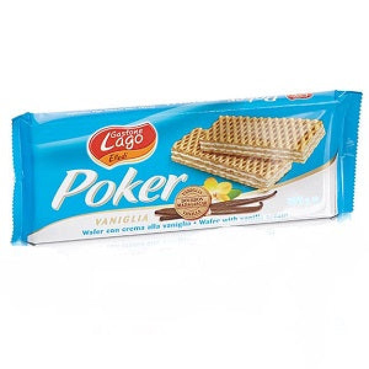 Poker Vanilla Cream Wafers