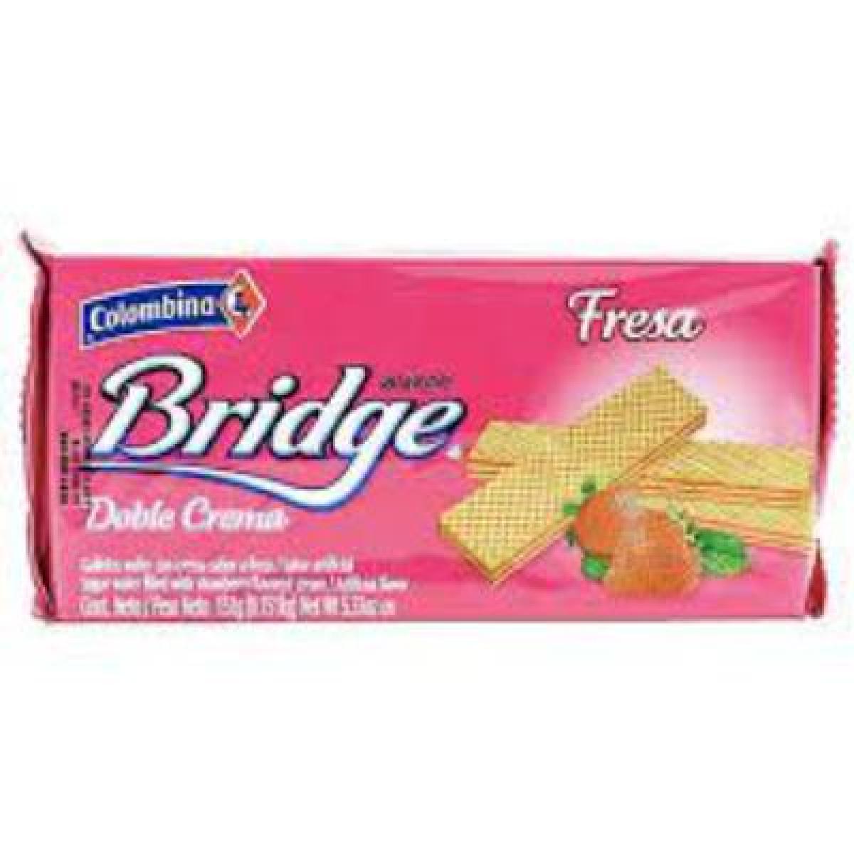 Bridge Double Cream Strawberry Wafer