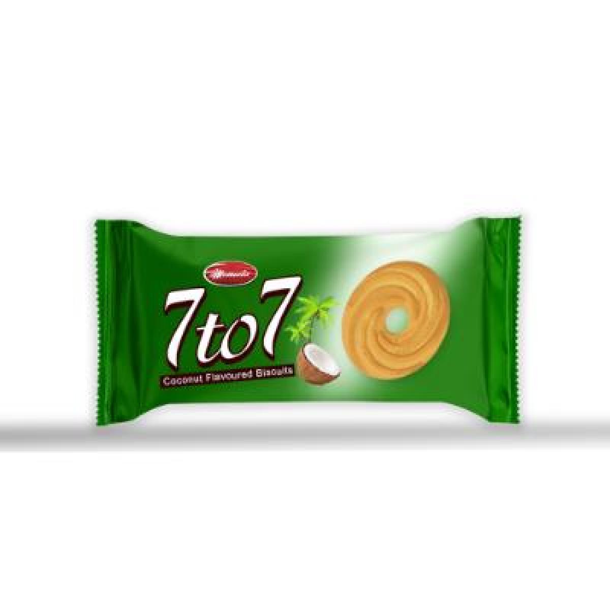 7 To 7 Coconut Flavoured Biscuits