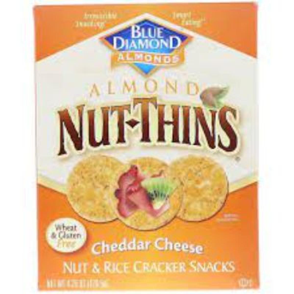 Almond Nut Thins Almond & Rice Cracker Snacks