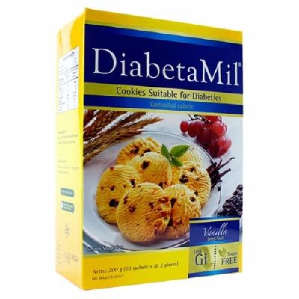 Cookies For Diabetics Vanilla Dried Fruit