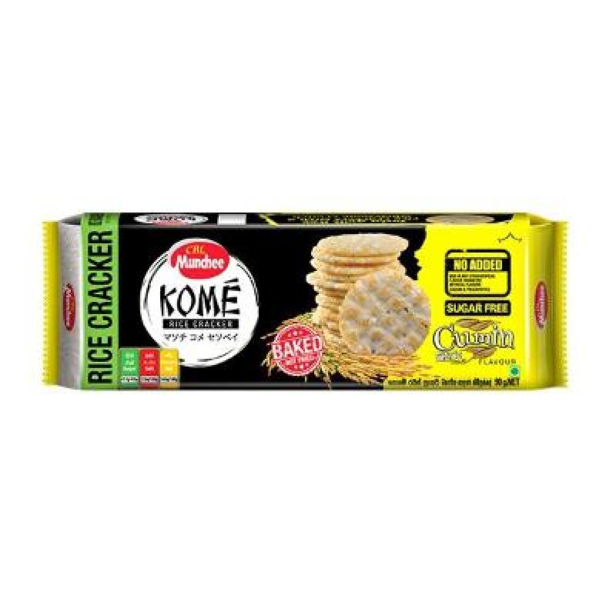 Kome Cumin Flavour Rice Cracker Sugar Free