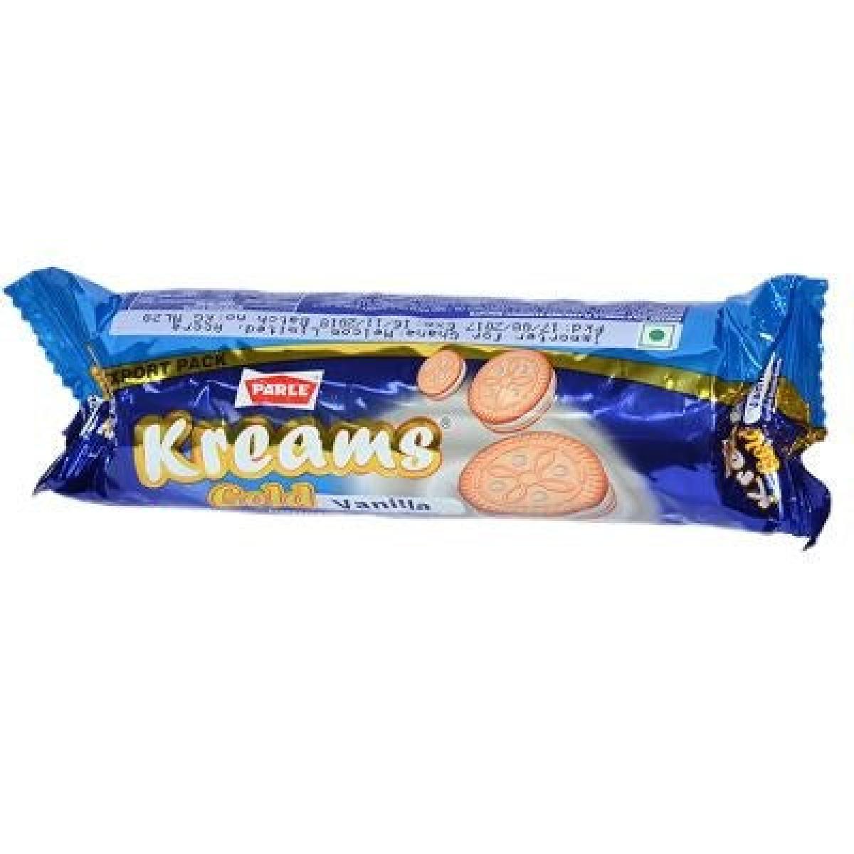 Kreams Gold Vanilla Sandwich Biscuits
