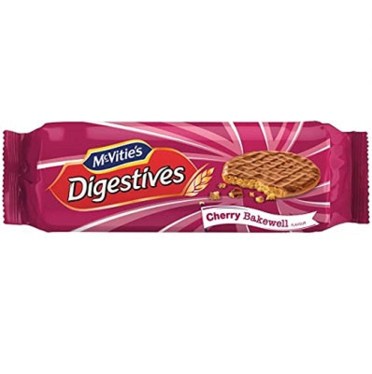 Cherry Bakewell Digestives Biscuit