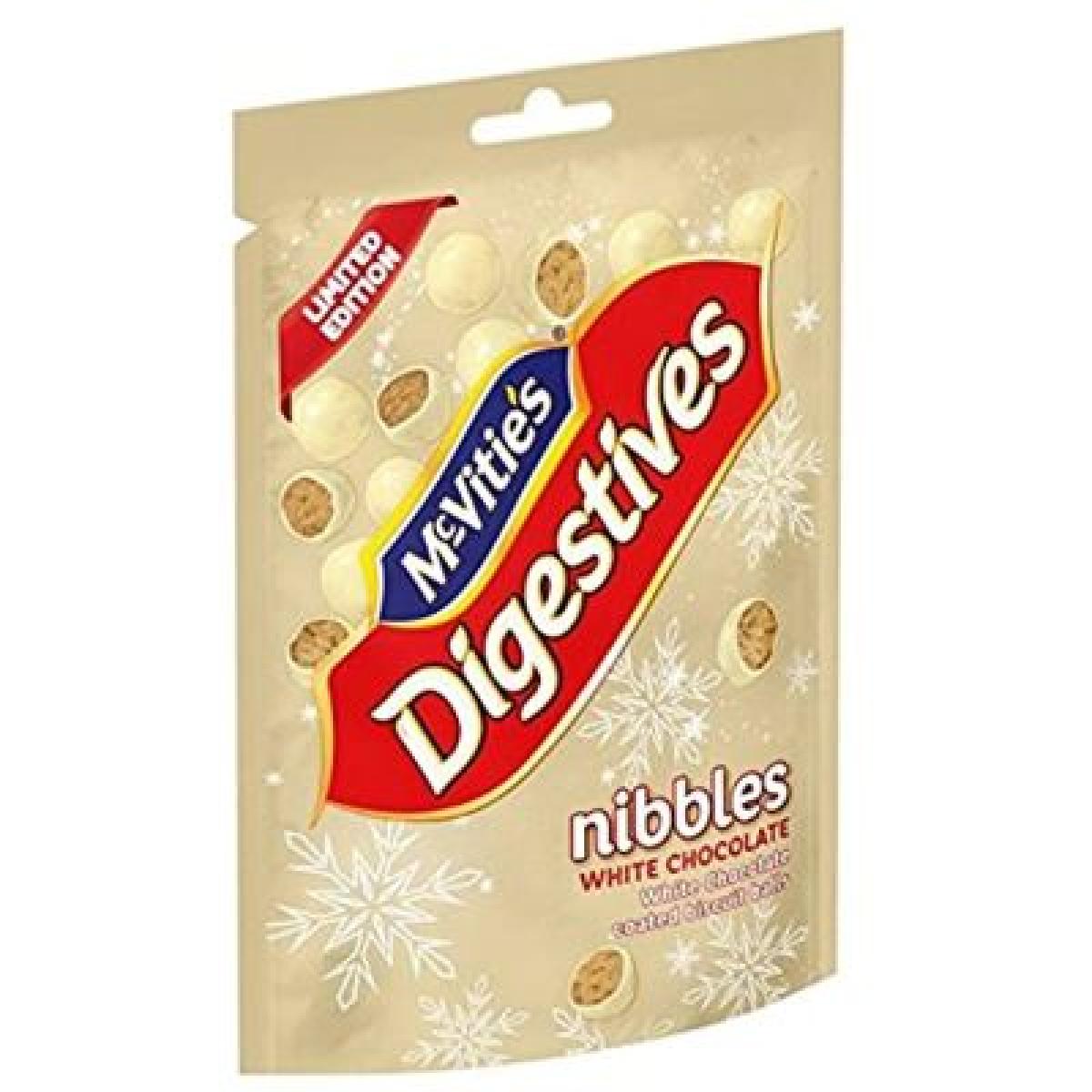 Digestive Nibbles White Chocolate