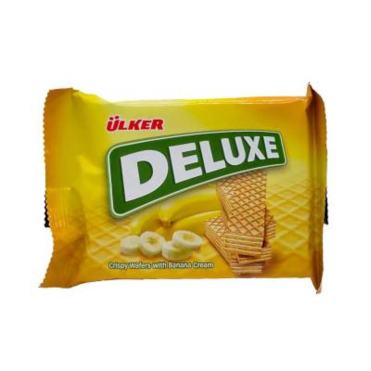 Deluxe Crispy Wafers With Banana Cream