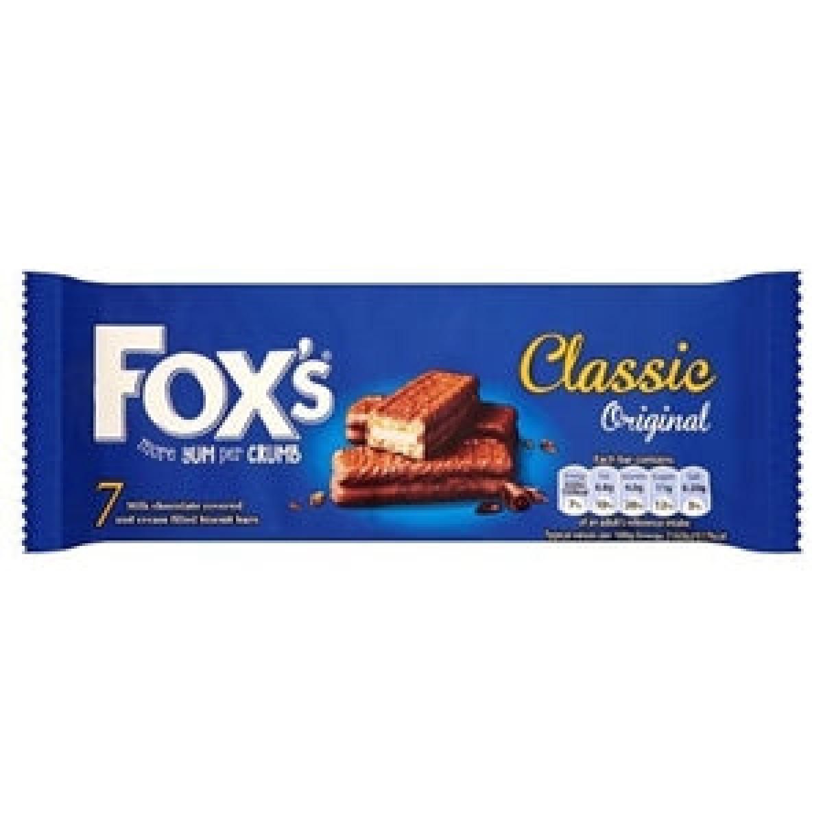 Classic Original Milk Chocolate Covered & Cream Filled Biscuit Bar