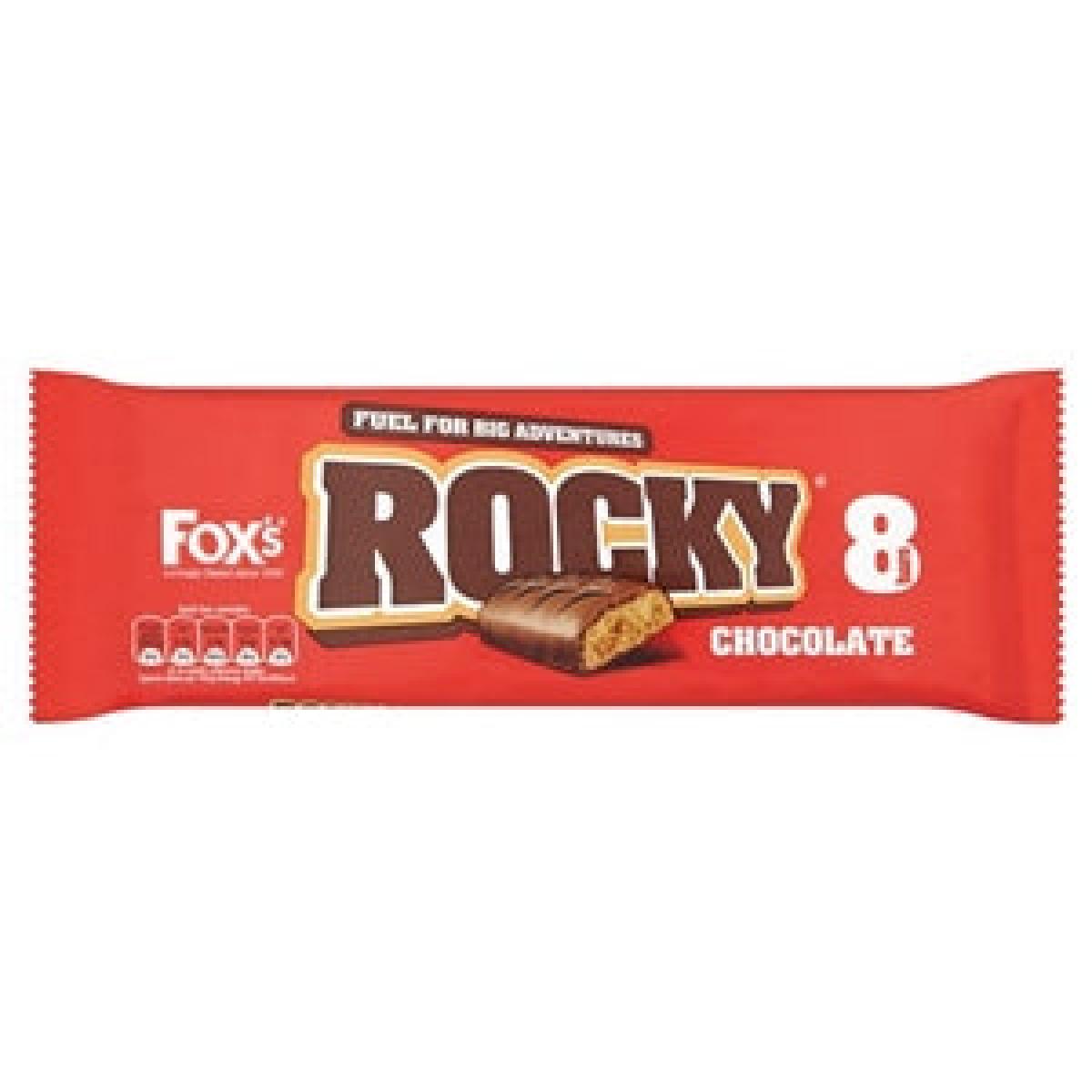 Rocky Chunky Chocolate Covered Crunchy Biscuits Bar