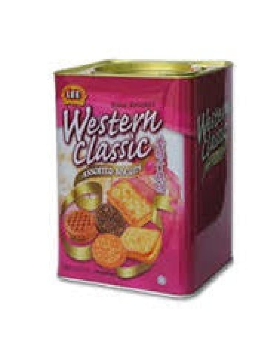 Western Classic Assorted Biscuits Tin