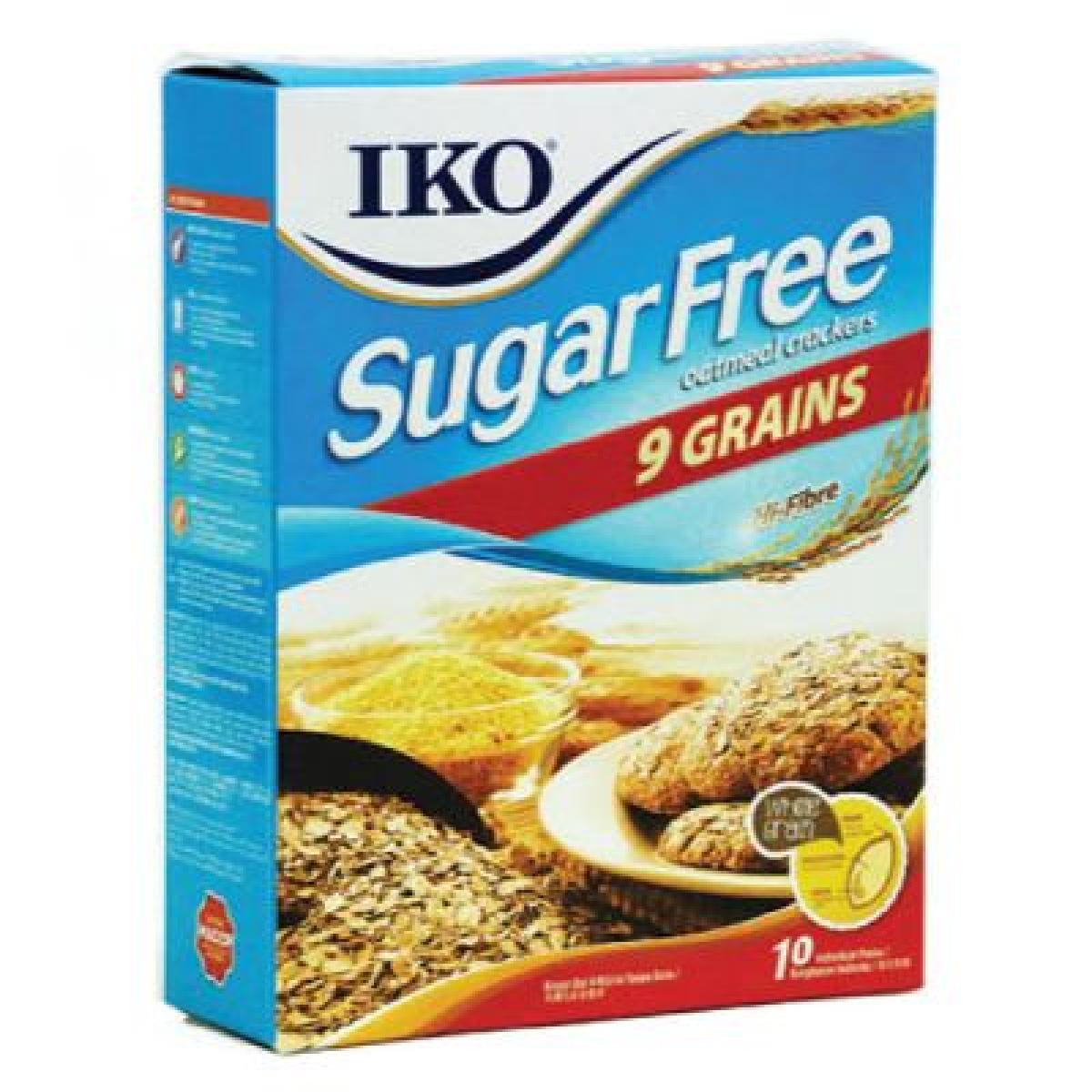 IKO Sugar-Free Oatmeal Crackers Wholegrain