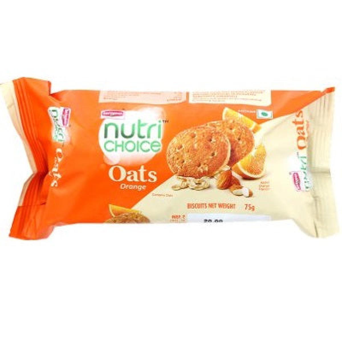 Nutri Choice Orange Oats Cookies