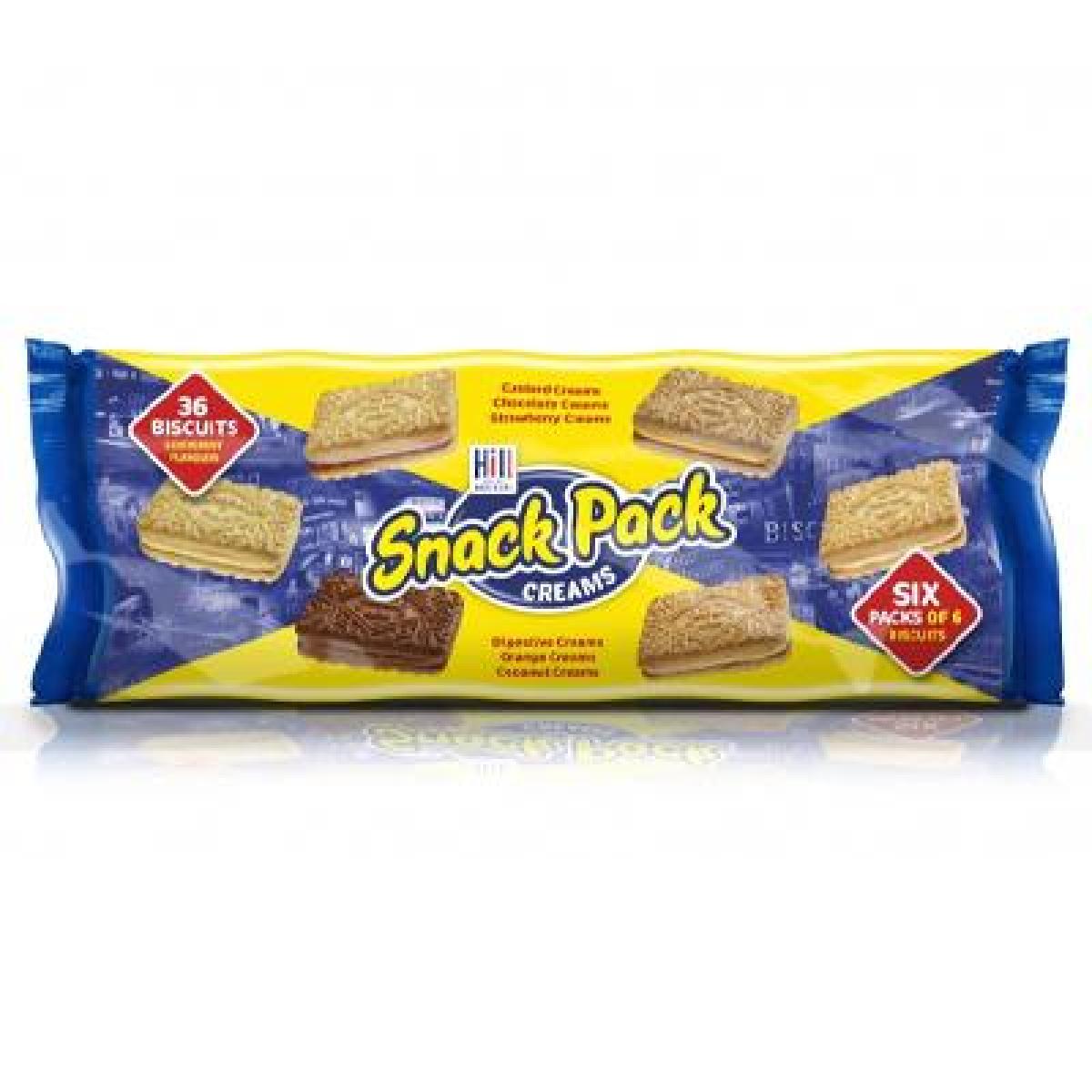 Assorted Snack Pack Creams