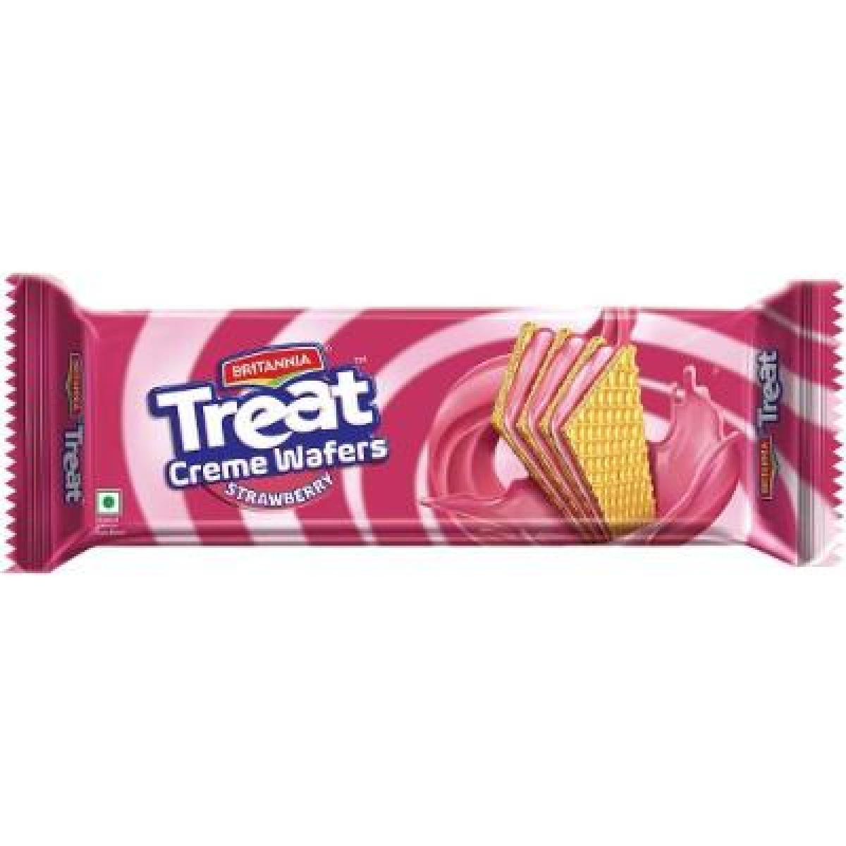 Treat Strawberry Cream Wafers