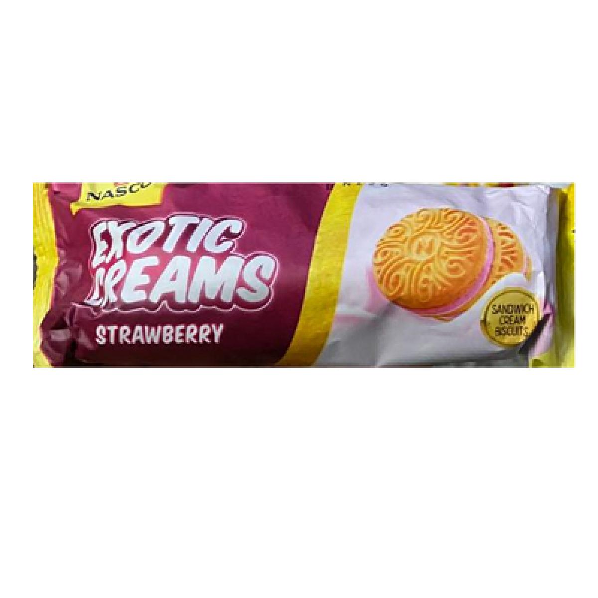 Exotic Cream Biscuits Strawberry