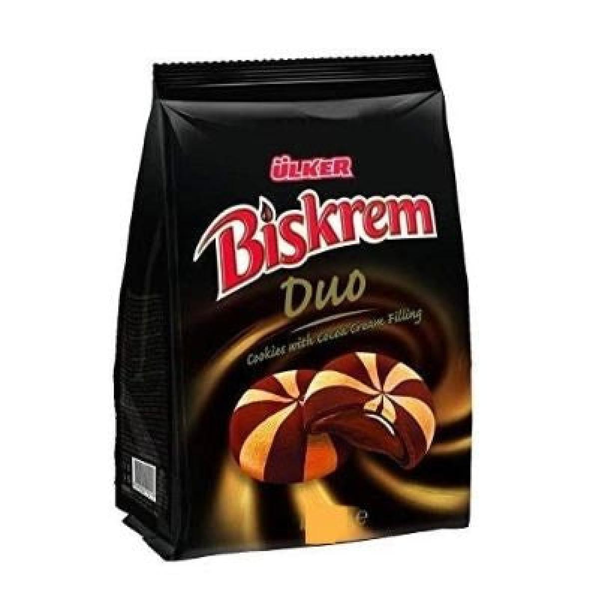 Biskrem Duo Cocoa Cream Biscuit