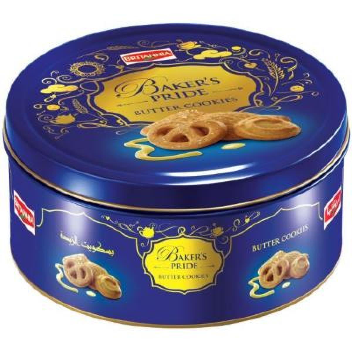 Butter Cookies In Tin