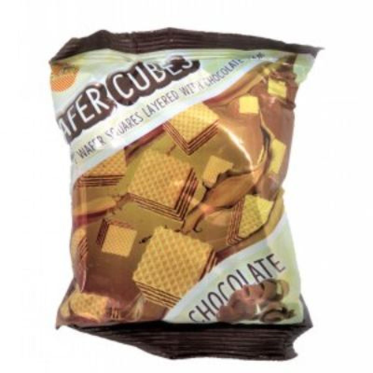 Chocolate Cream Wafer Cubes