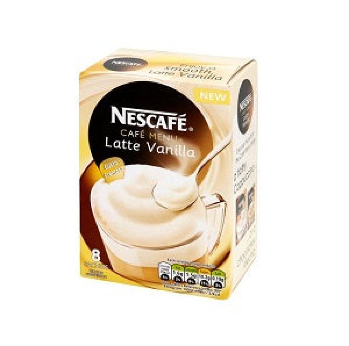 Cappuccino Latte Vanilla 148 g 8 Sachets