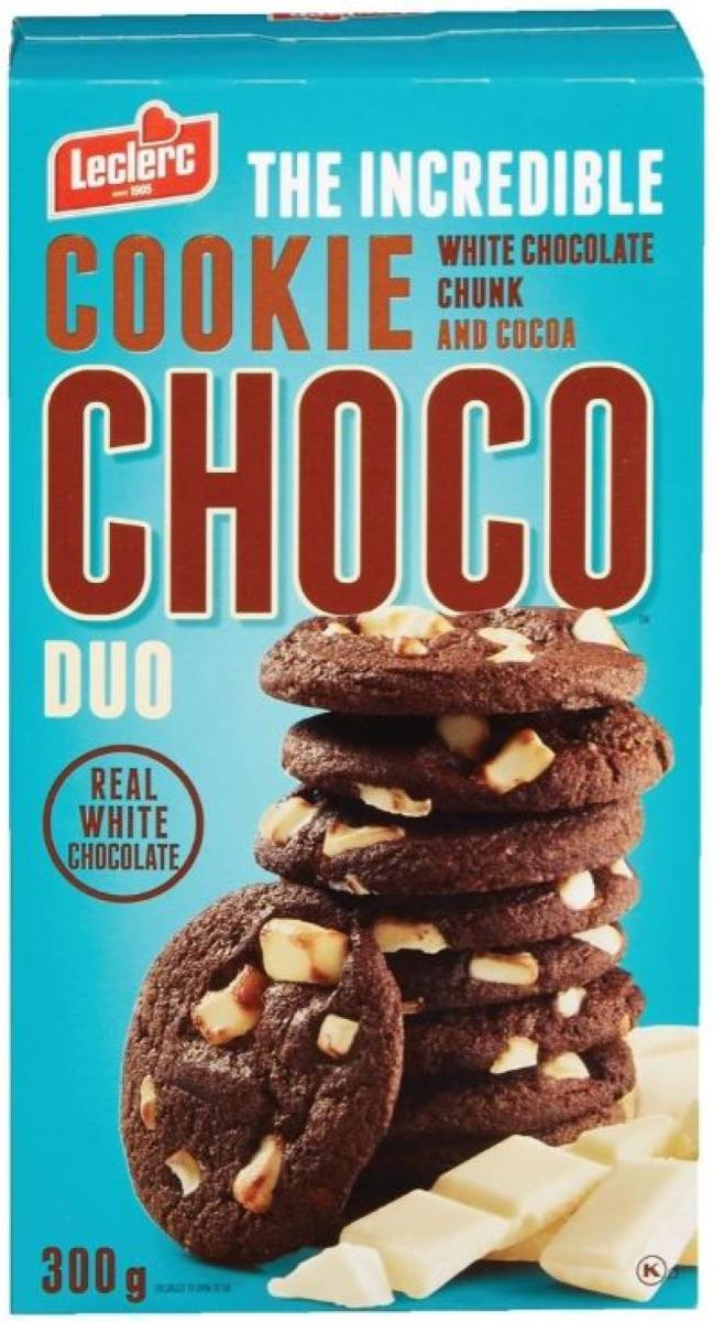 The Incredible Duo Choco Cookie White Chocolate Chunk & Cocoa