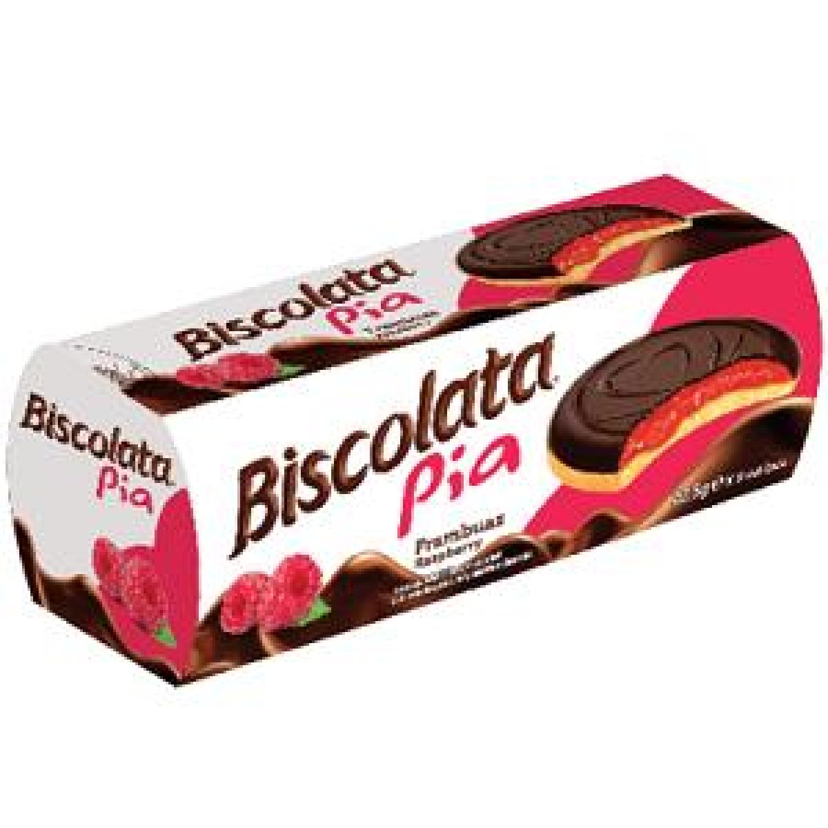 Pia Cake With Raspberry Jelly & Bitter Chocolate