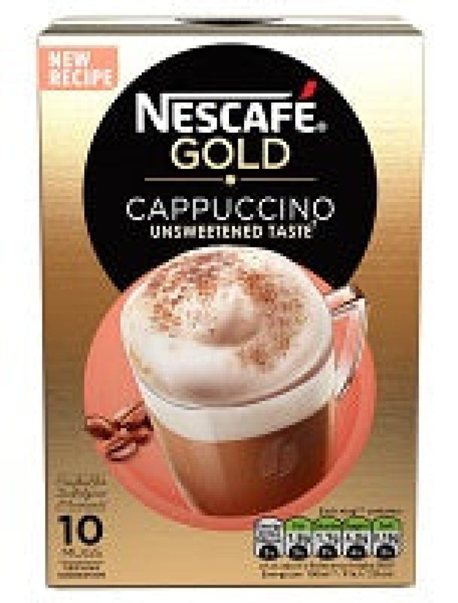 Gold Cappuccino Unsweetened Taste