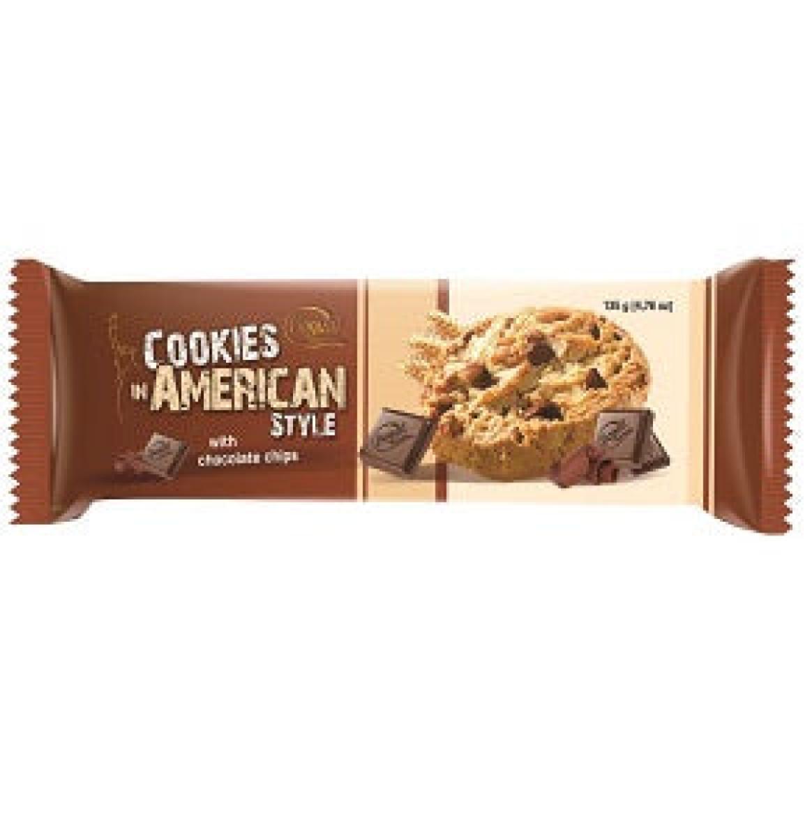 Cookies In American Style With Chocolate Chips